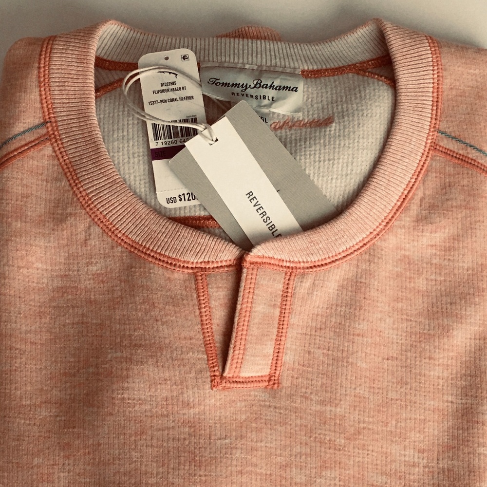 Tommy Bahama Reversible Sweater XXLT Tall